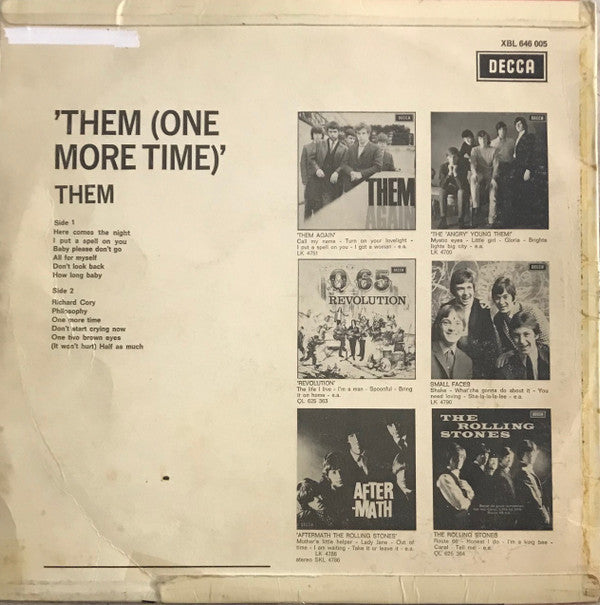Them (3) : Them (One More Time) (LP, Comp, Mono, Fli)