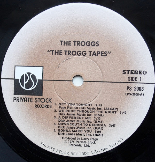 The Troggs : The Trogg Tapes (LP, Album)
