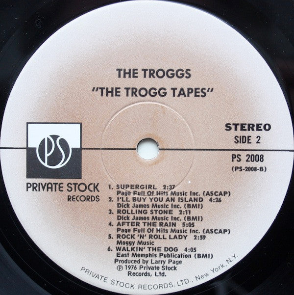 The Troggs : The Trogg Tapes (LP, Album)