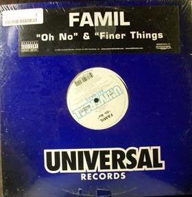 Famil : Oh No (12", Single)