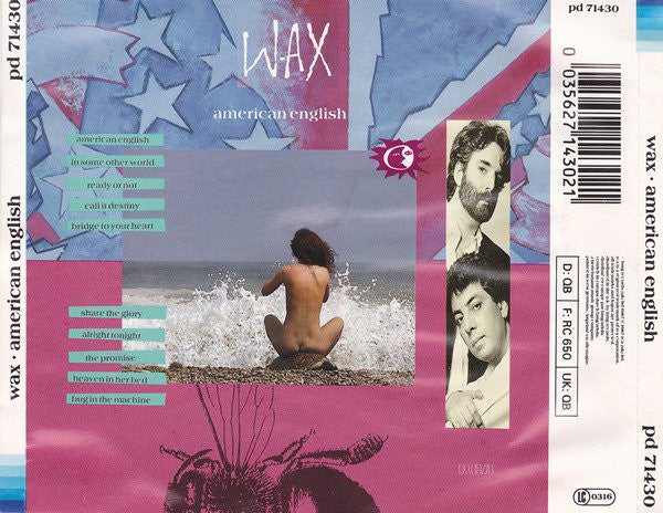 Wax (6) : American English (CD, Album)