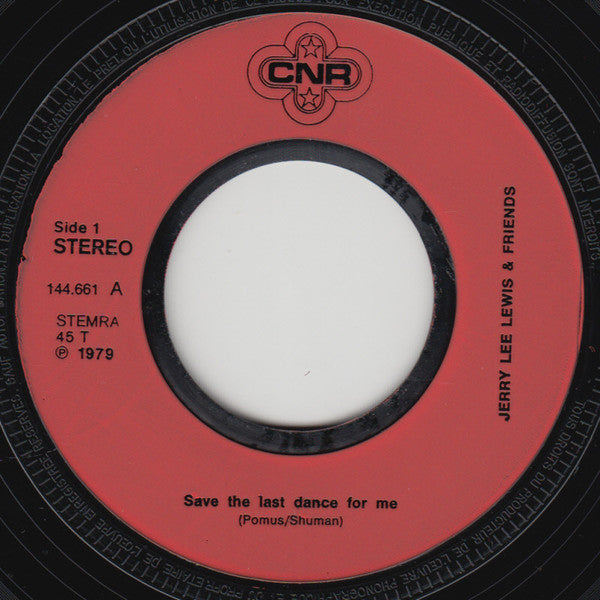 Jerry Lee Lewis And Friends : Save The Last Dance For Me (7", Single, Ora)