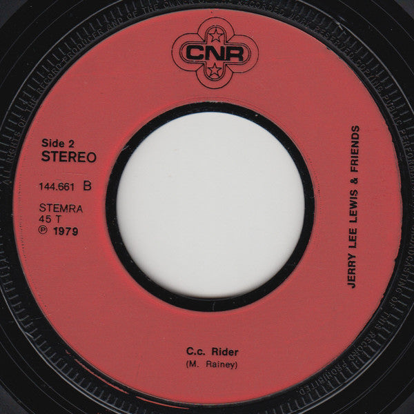 Jerry Lee Lewis And Friends : Save The Last Dance For Me (7", Single, Ora)