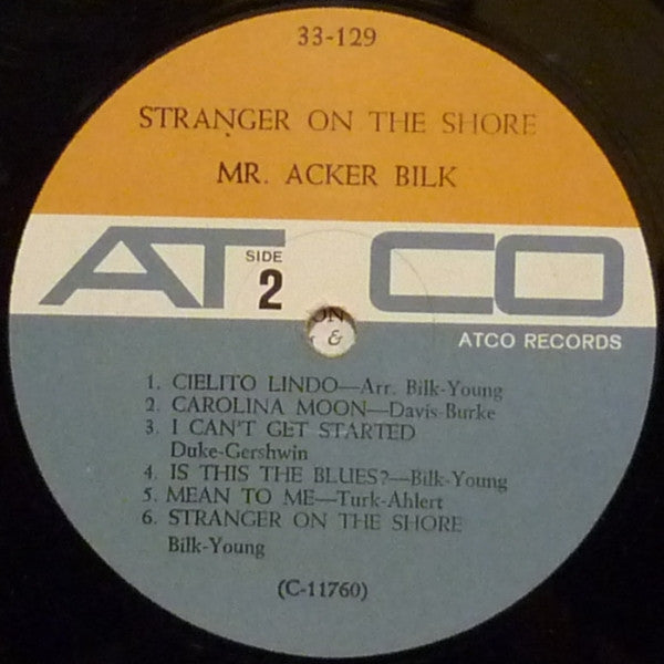 Mr. Acker Bilk* With The Leon Young String Chorale : Stranger On The Shore (LP, Album, Mono)
