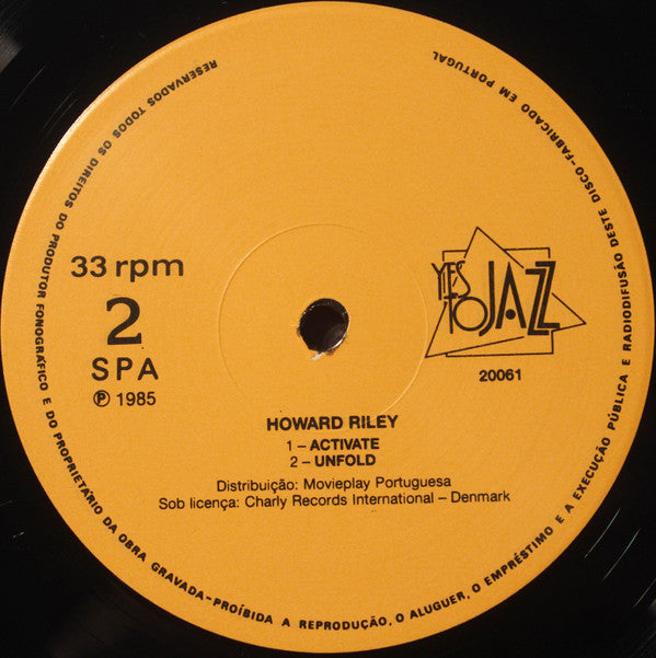 Howard Riley : For Four On Two Two (LP, Album)