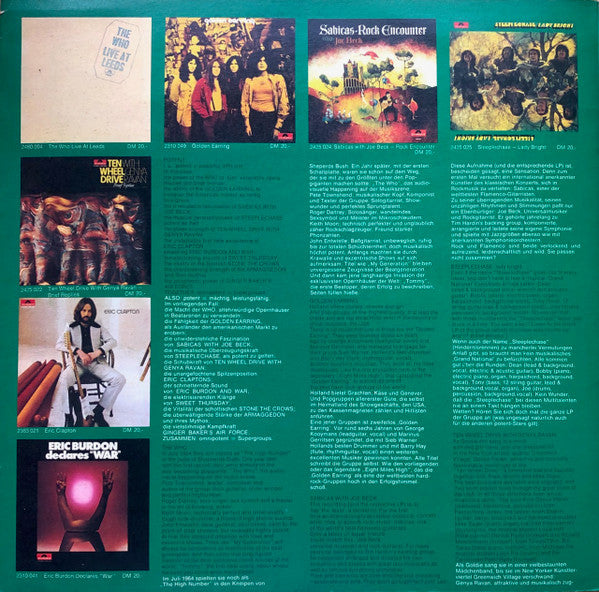 Various : Pot-Ent (LP, Smplr, Mul)