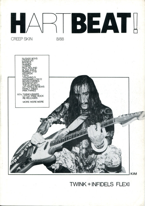 Twink (4) / The Infidels (2) : Hartbeat! 8 (Flexi, 7", S/Sided)