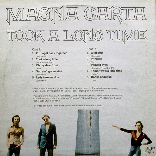 Magna Carta : Took A Long Time (LP, Album)