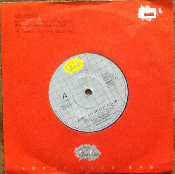 The Korgis : Don't Say That It's Over (7")