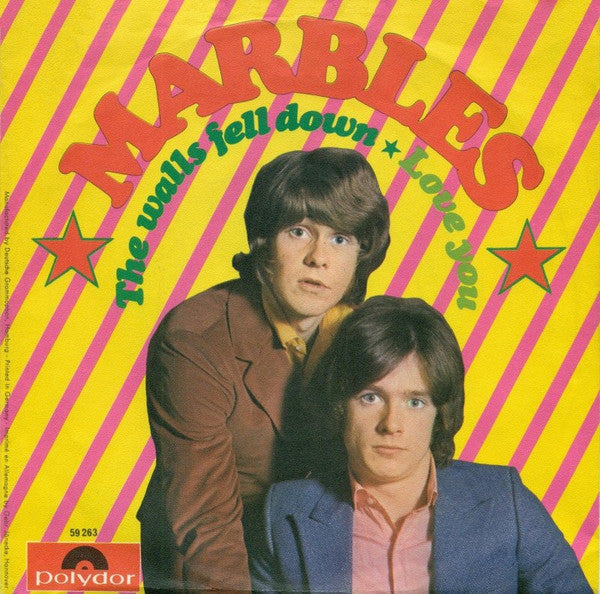 Marbles (3) : The Walls Fell Down / Love You (7", Single)