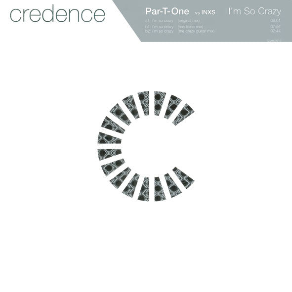 Par-T-One Vs INXS : I'm So Crazy (12")