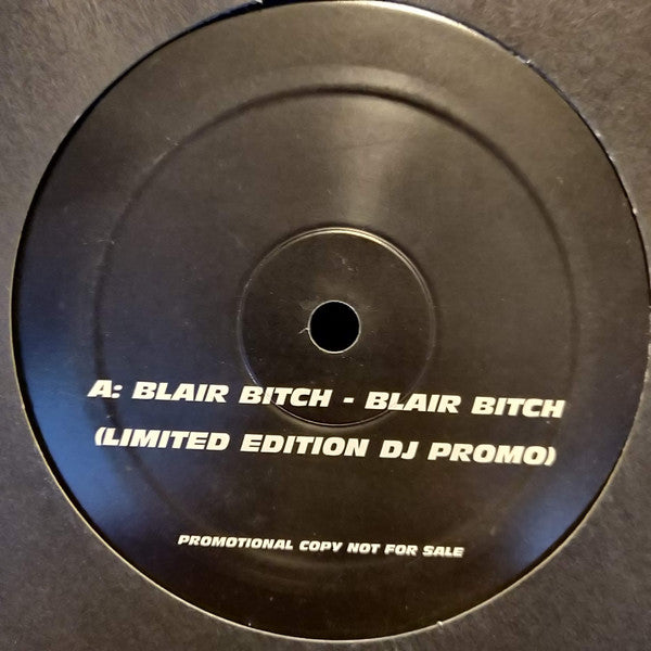 Blair Bitch : Blair Bitch / Intelligence (12", Ltd, Promo)