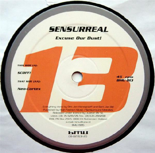Sensurreal : Excuse Our Dust (12")