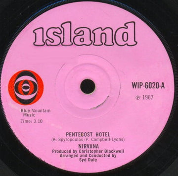 Nirvana (2) : Pentecost Hotel (7", Single, Sol)