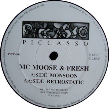 MC Moose & Fresh : Monsoon / Retrostatic (12")