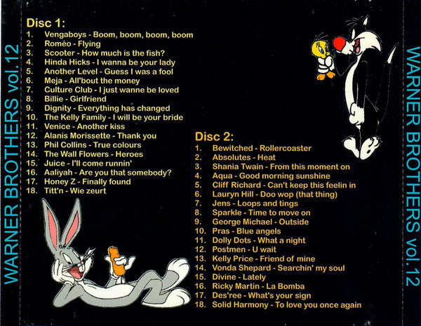 Various : 75 Years Warner Brothers Music Compilation Vol 12 (2xCD, Comp, Unofficial)