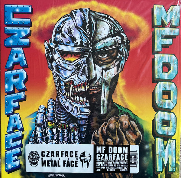 Czarface, MF Doom : Czarface Meets Metal Face (LP, Album, RP)