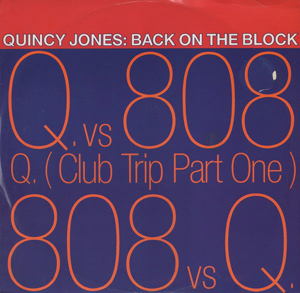 Quincy Jones : Back On The Block (12")