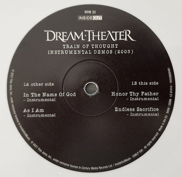 Dream Theater : Train Of Thought Instrumental Demos (2003) (2xLP, Album, Whi + CD, Album + Ltd, RE, RM)