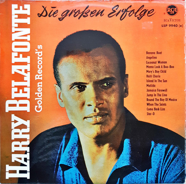 Harry Belafonte : Die Grossen Erfolge (Golden Record's) (LP, Comp, RE)