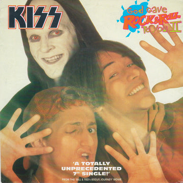 Kiss : God Gave Rock & Roll To You II (7", Single)