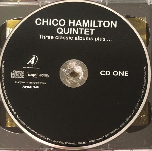 The Chico Hamilton Quintet : Three Classic Albums Plus... (2xCD, Comp, RM)