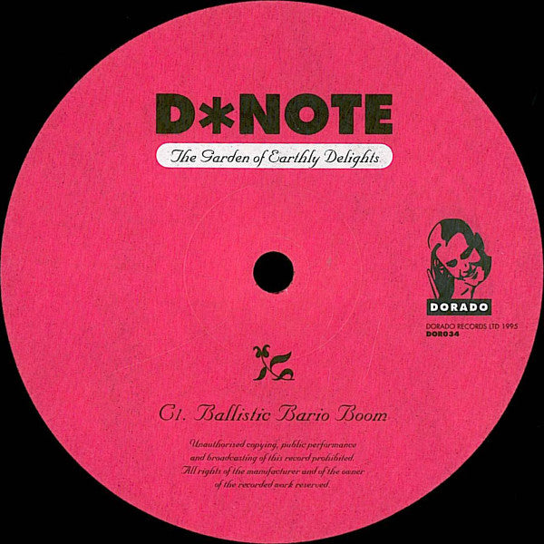 D*Note : The Garden Of Earthly Delights (2x12")