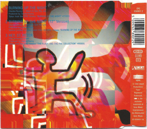 Flash & The Pan : Burning Up The Night (CD, Maxi)