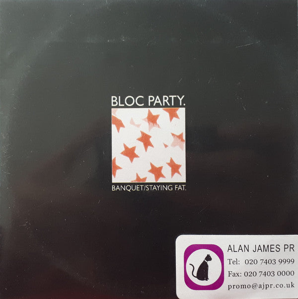 Bloc Party : Banquet / Staying Fat (CDr, Single, Promo)