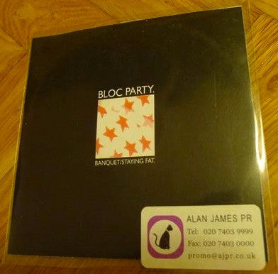 Bloc Party : Banquet / Staying Fat (CDr, Single, Promo)