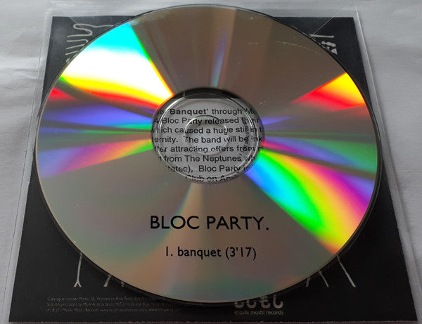 Bloc Party : Banquet / Staying Fat (CDr, Single, Promo)