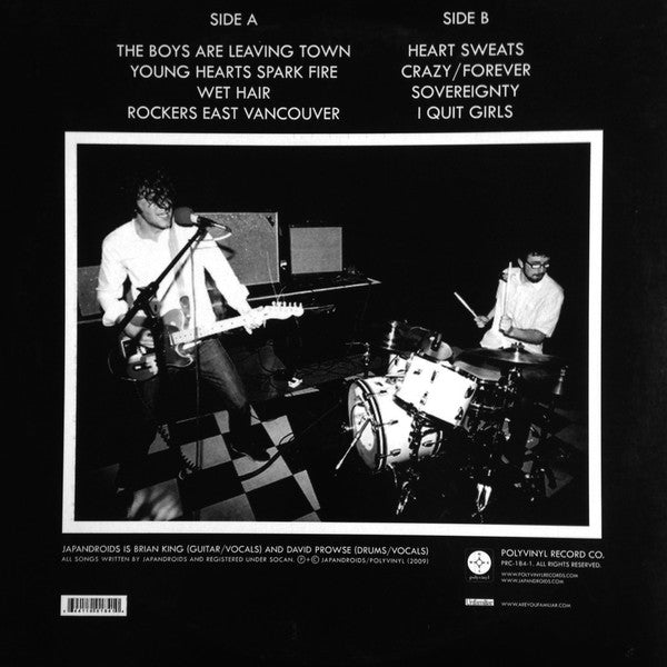 Japandroids : Post-Nothing (LP, Album, Gat)