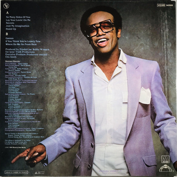 Bobby Womack : The Poet (LP, Album)