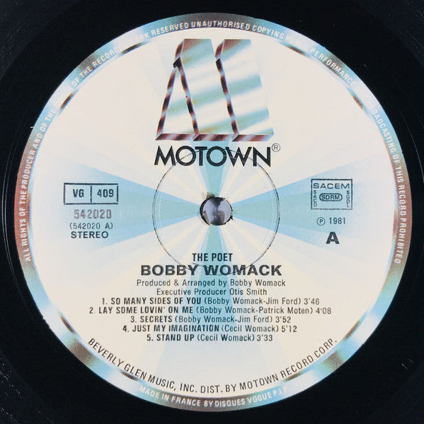 Bobby Womack : The Poet (LP, Album)