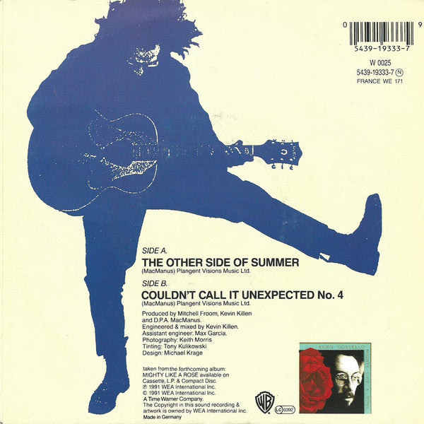 Elvis Costello : The Other Side Of Summer (7", Single)
