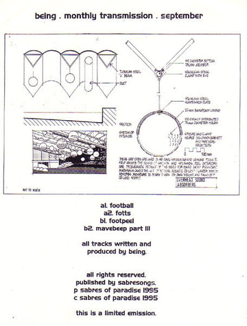 Being : Monthly Transmission September (12", Ltd, W/Lbl)