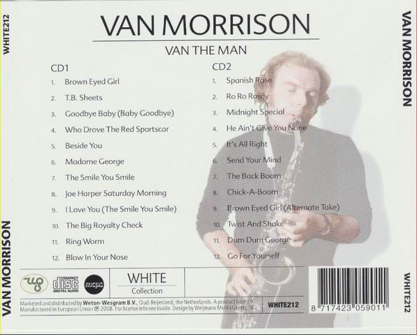 Van Morrison : White Collection - Van The Man (2xCD, Comp)