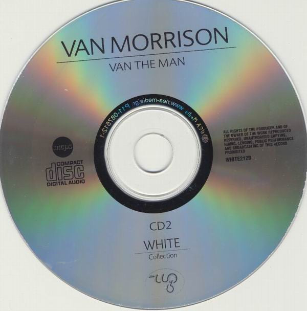 Van Morrison : White Collection - Van The Man (2xCD, Comp)