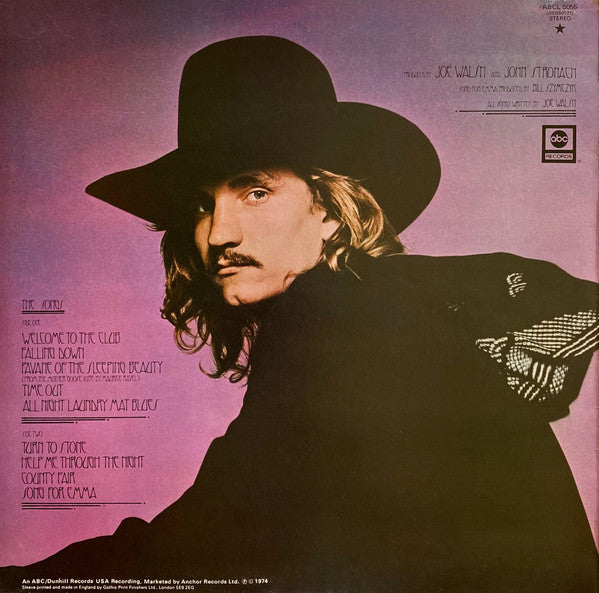 Joe Walsh : So What (LP, Album, 2nd)