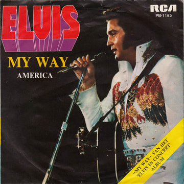 Elvis Presley : My Way (7", Single, Mono)