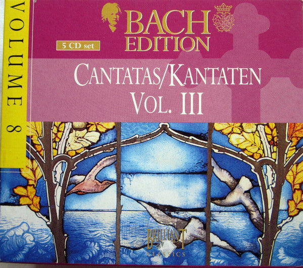 Johann Sebastian Bach : Cantatas Vol. III / Kantaten Vol. III (5xCD + Box, Sli)