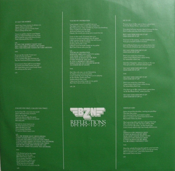 BZN : Reflections (LP, Album)