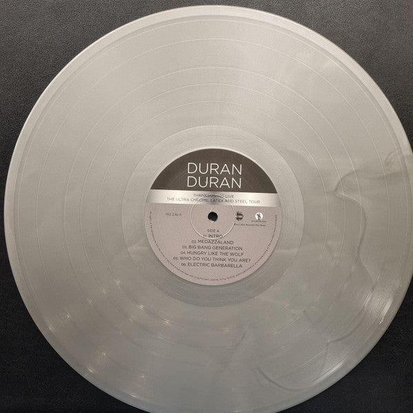 Duran Duran : Thanksgiving Live - The Ultra Chrome, Latex And Steel Tour (2xLP, Album, Ltd, RE, Sil)
