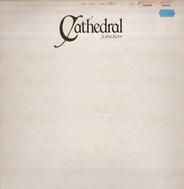 John Kerr : Cathedral (LP, Album, Ltd)