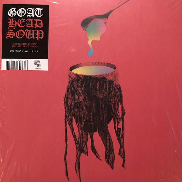 Goat (22) : Headsoup (LP, Album, Comp, Ltd, Blu + 7", Single)