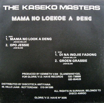 The Kaseko Masters : Mama No Loekoe A Deng (12")