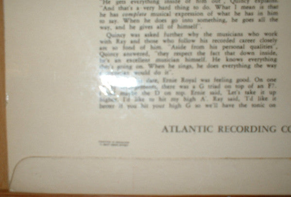 Ray Charles : The Genius Of Ray Charles (LP)