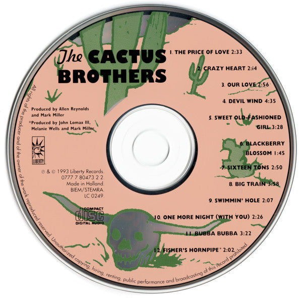 The Cactus Brothers : The Cactus Brothers (CD, Album)