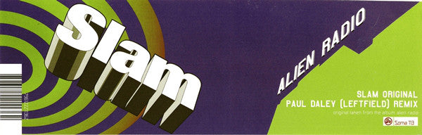 Slam : Alien Radio (12")