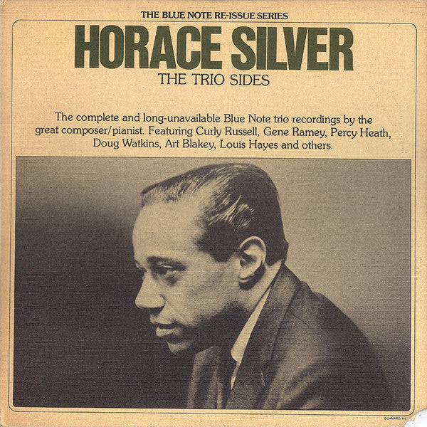 Horace Silver : The Trio Sides (2xLP, Album, Comp, Mono, Gat)